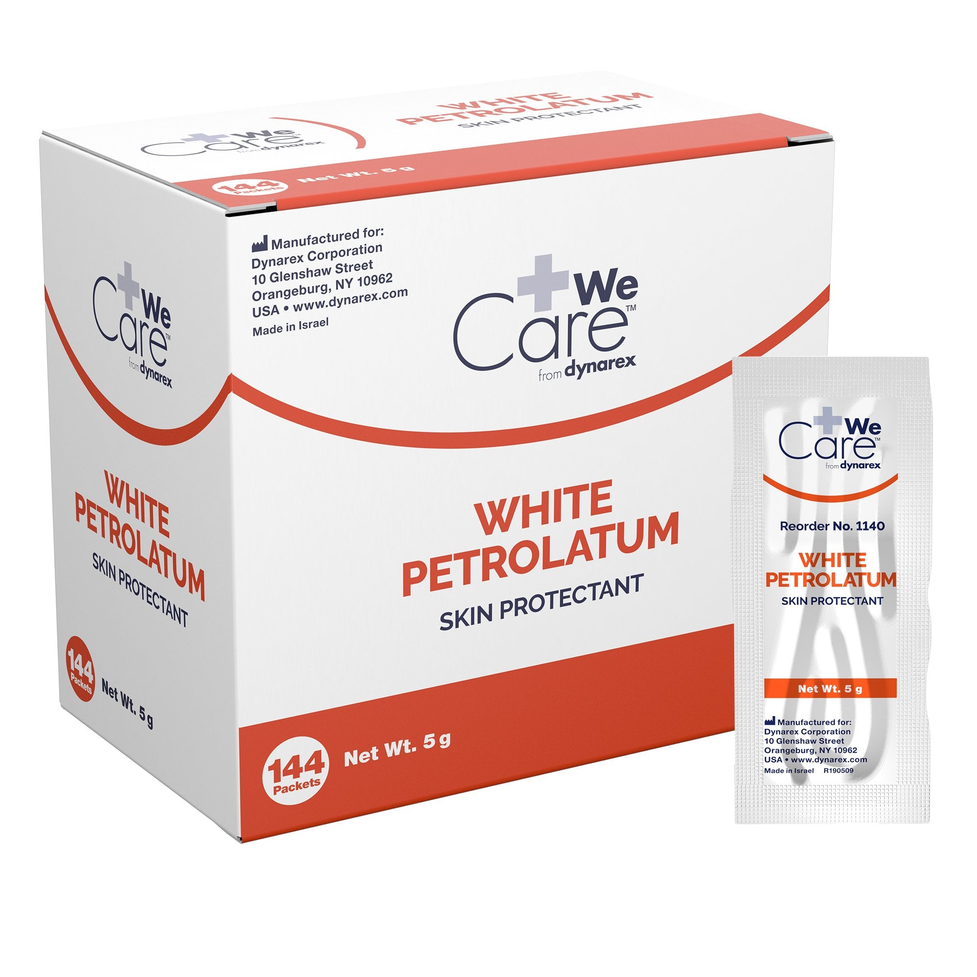 Petroleum Jelly WeCare™ 5 Gram Individual Packet Non-Sterile
