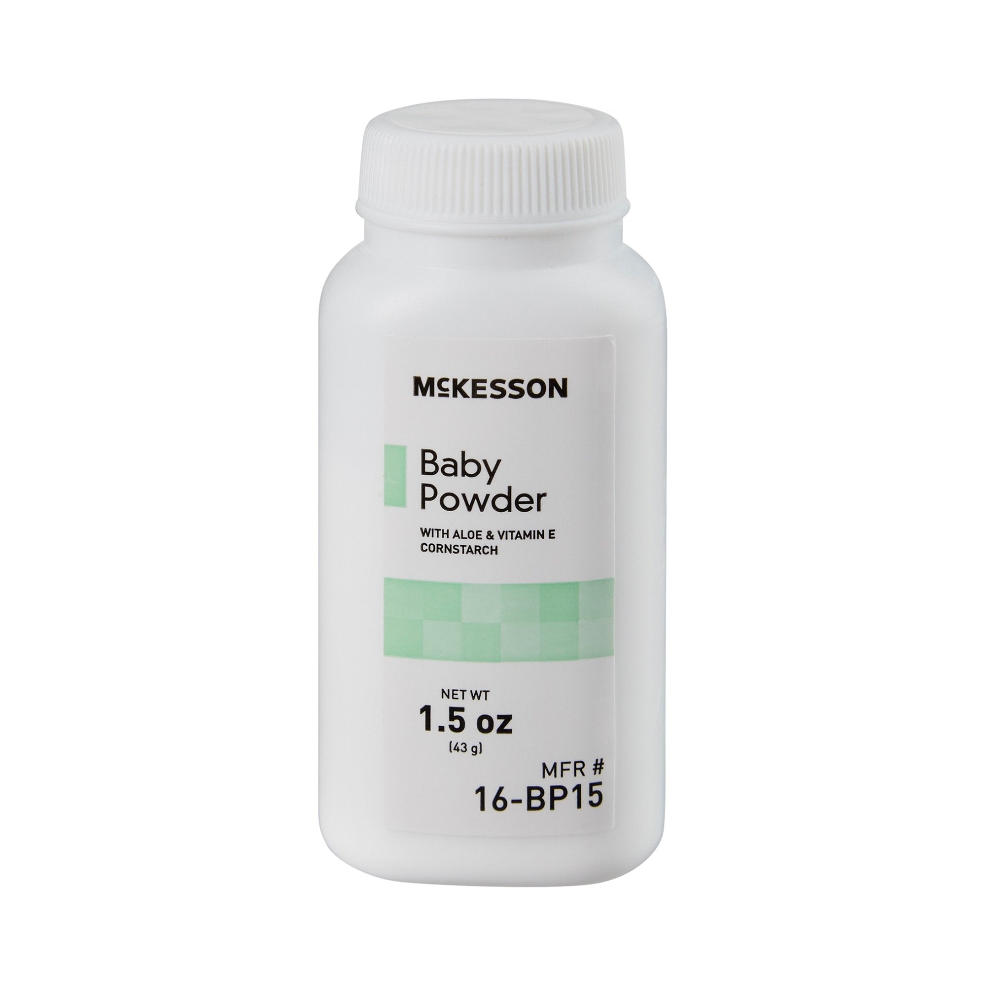 McKesson Baby Powder 1-1/2 oz. Fresh Scent Shaker Bottle Cornstarch