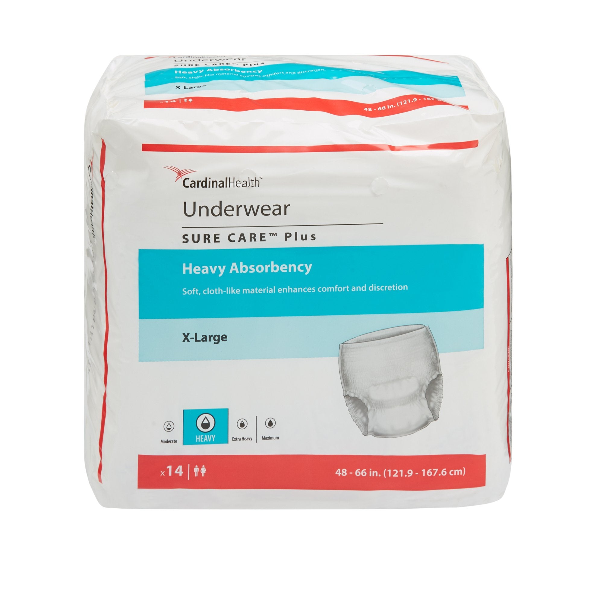Unisex Adult Absorbent Sure Care™ Underwear (X-Large)