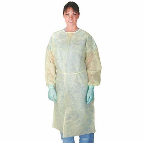 Dynarex Yellow Isolation Gown