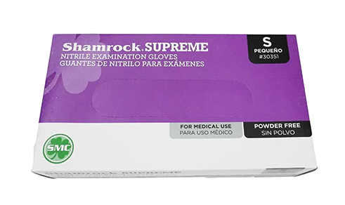 Powder Free Nitrile Gloves- Small