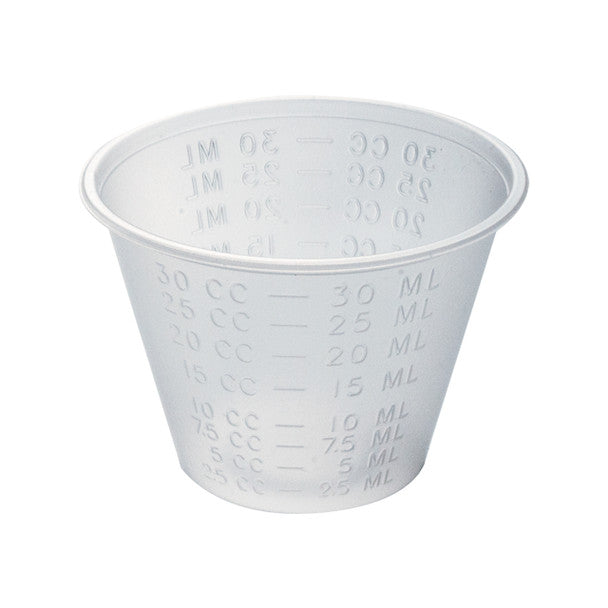 Plastic 1oz Medicine Cup