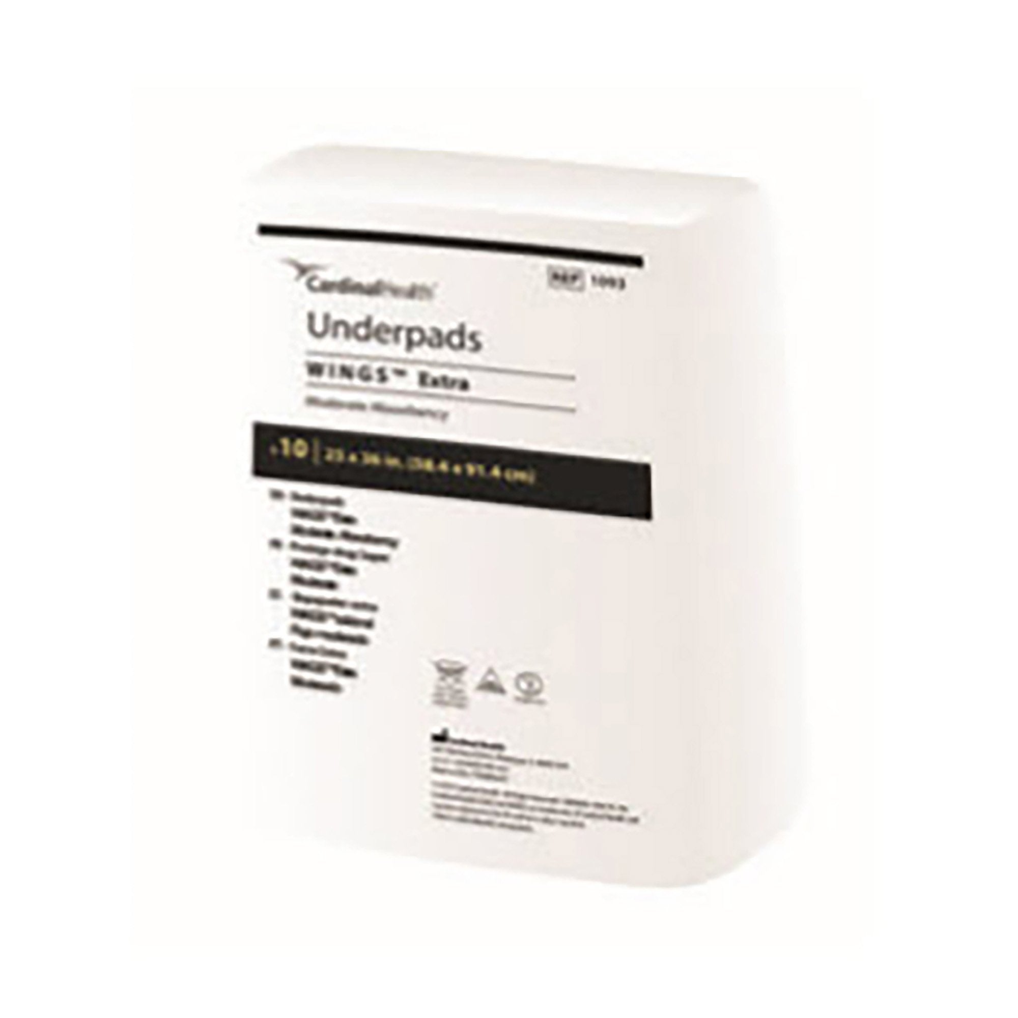Disposable Underpad Simplicity™ Basic 23 x 36 Inch Fluff Light Absorbency