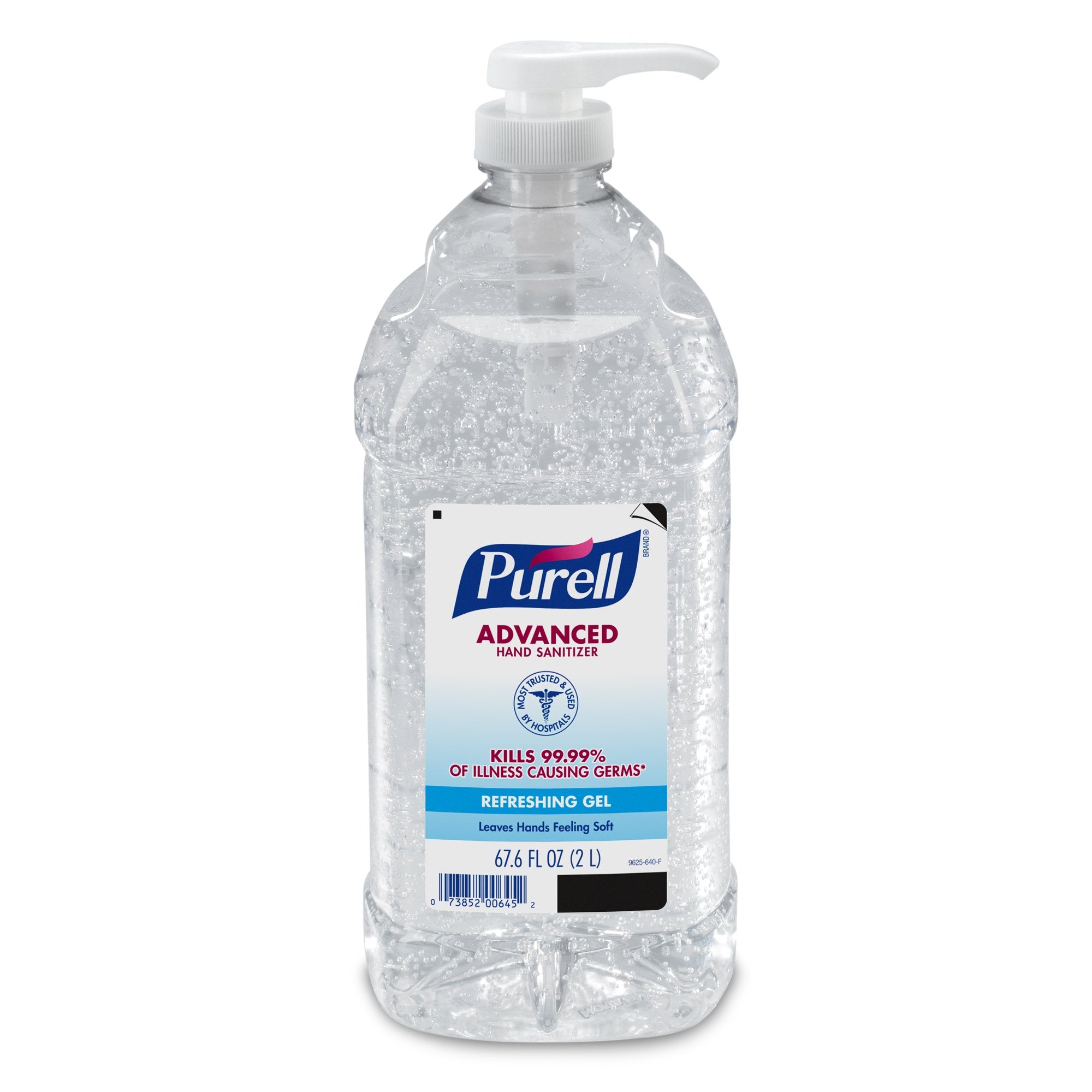 Purell® Hand Sanitizer Advanced 2,000 mL Ethyl Alcohol Gel Pump Bottle