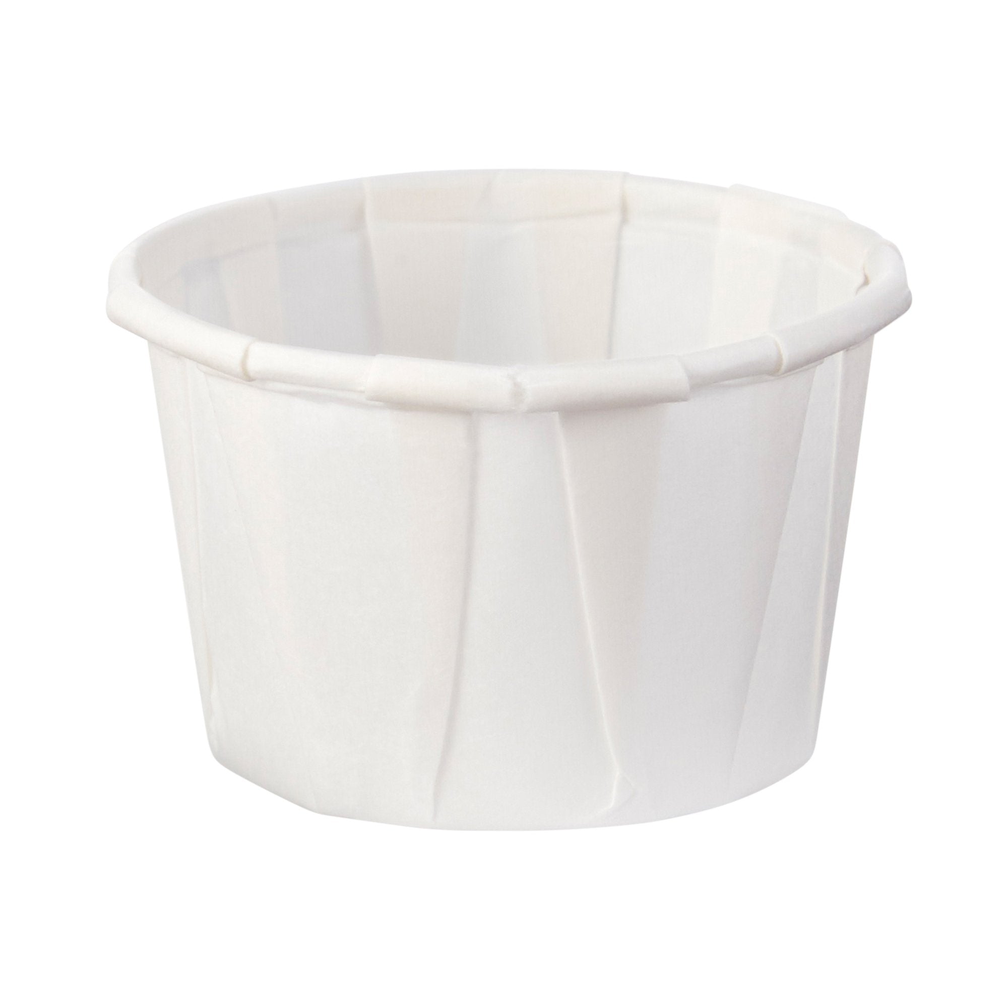 Disposable Souffle Cup Solo® 1 oz. White Paper