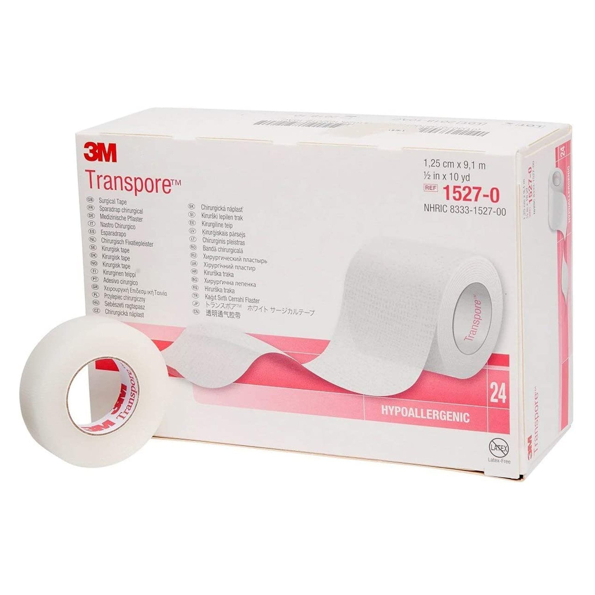 3M™ Transpore™ Medical Tape (1/2 inch)