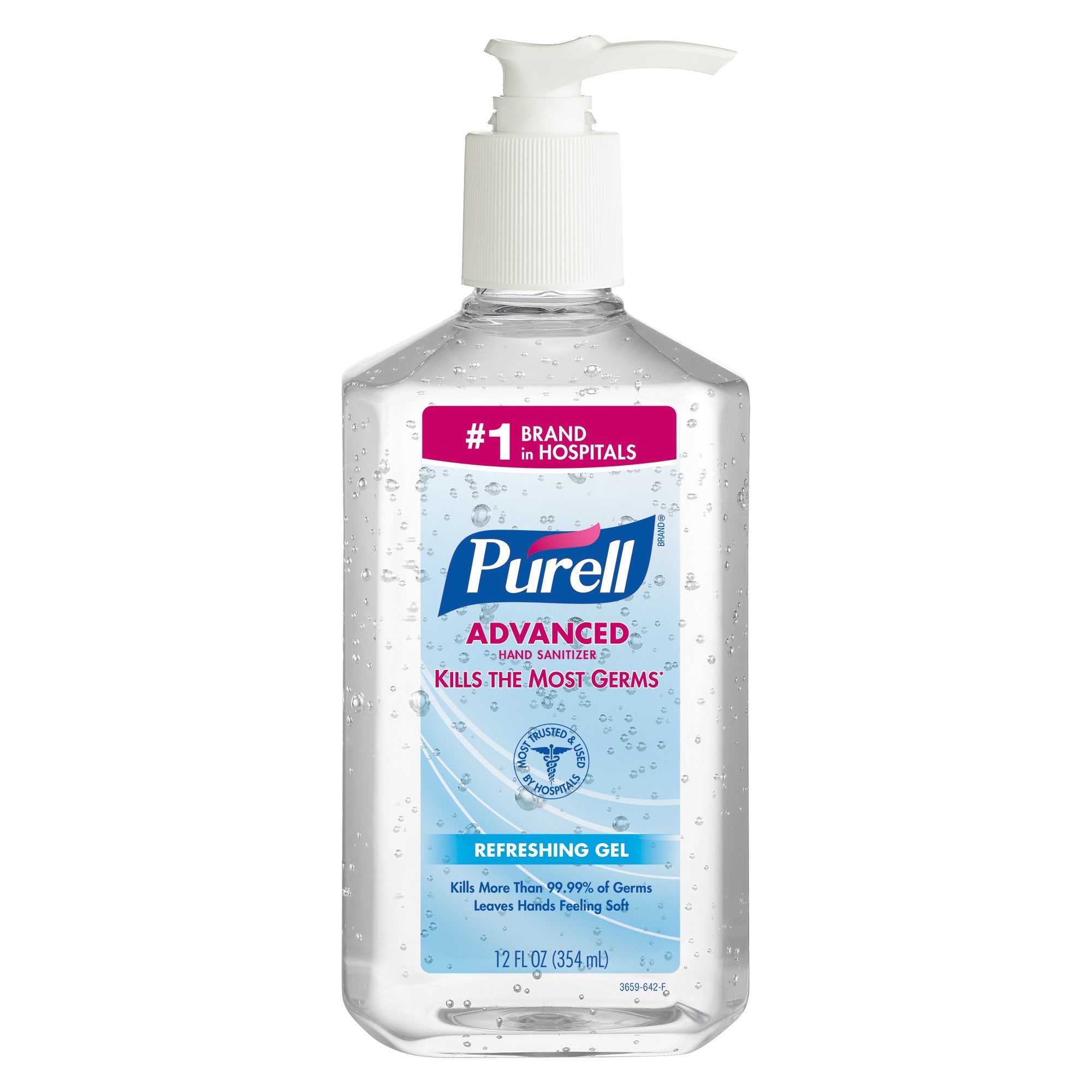 Purell® Hand Sanitizer Advanced 12 oz. Ethyl Alcohol Gel Pump Bottle