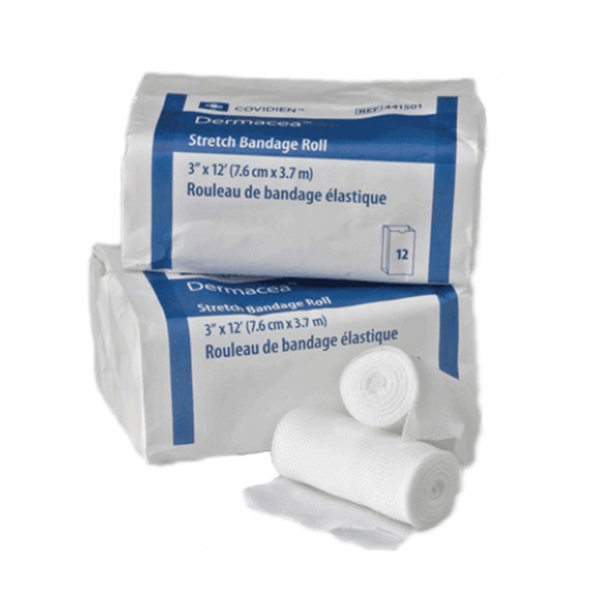 Dermacea™ Conforming Bandage Cotton / Polyester 3 Inch x 4 Yard Roll