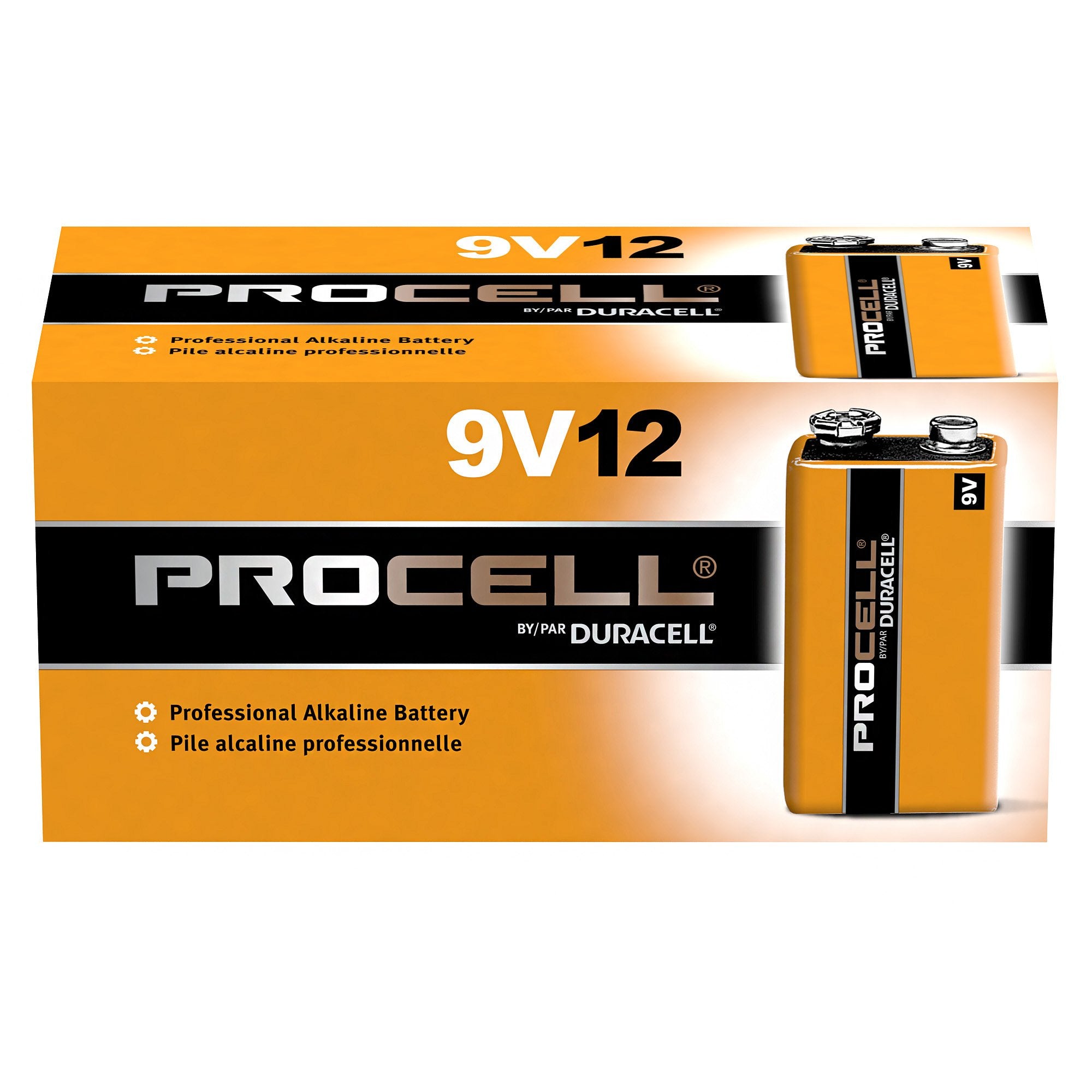 Duracell® Procell® 9V Alkaline Disposable Battery