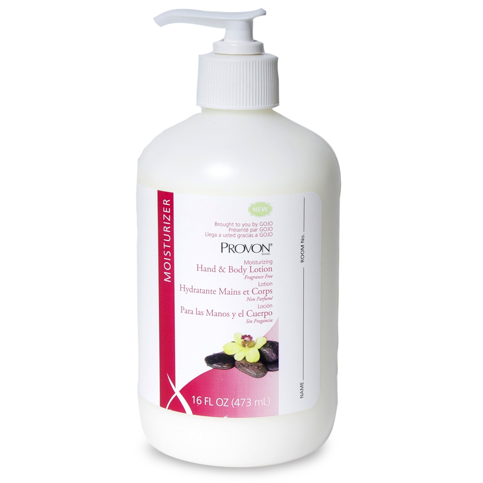 PROVON® Hand and Body Moisturizer- 16 oz. Pump Bottle Unscented Lotion CHG Compatible