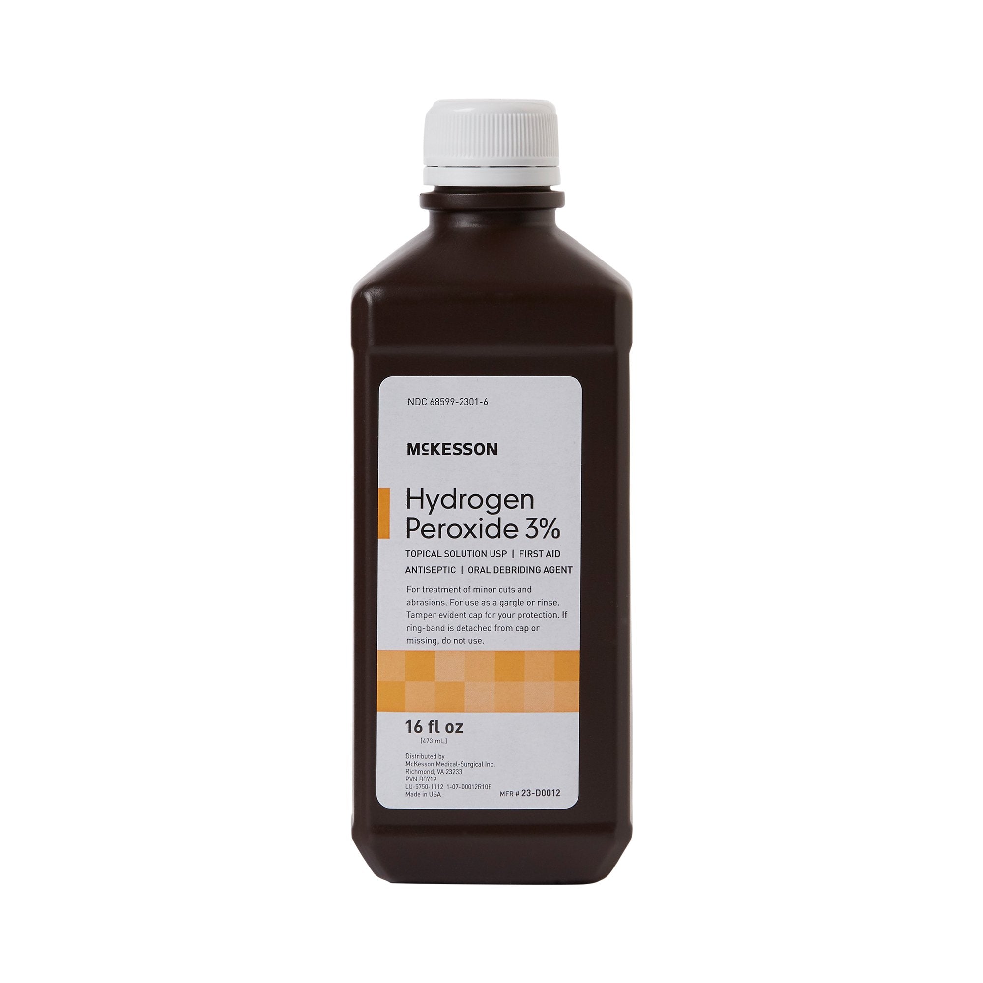 Hydrogen Peroxide 3% 16oz. Bottle